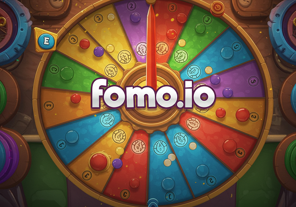 fomo.io 플랫폼에서 크레이지 타임 플레이하는 유저 인터페이스"