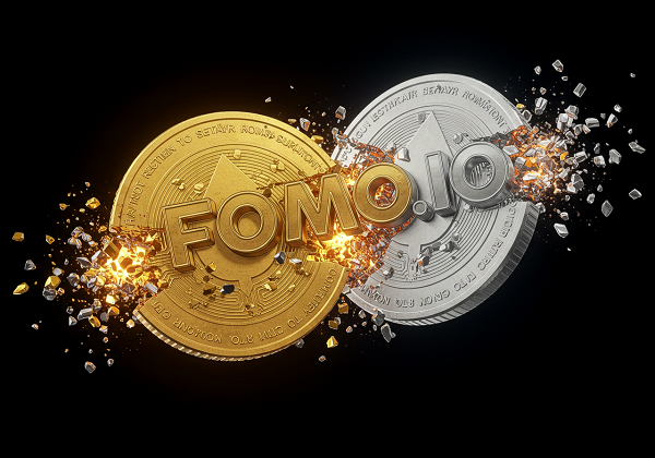 fomo.io에서 비트코인 입금하는 절차 예시