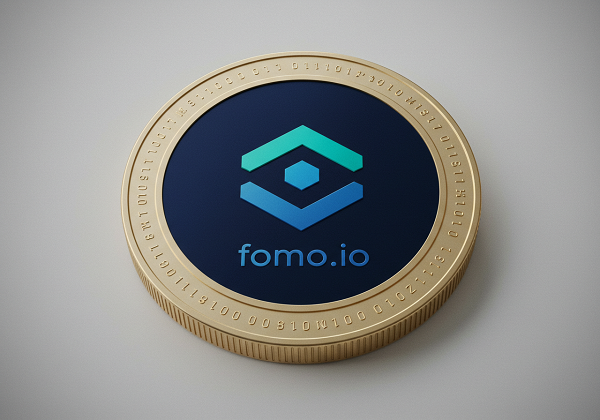 스테이블 코인 카지노 fomo.io 로고 이미지