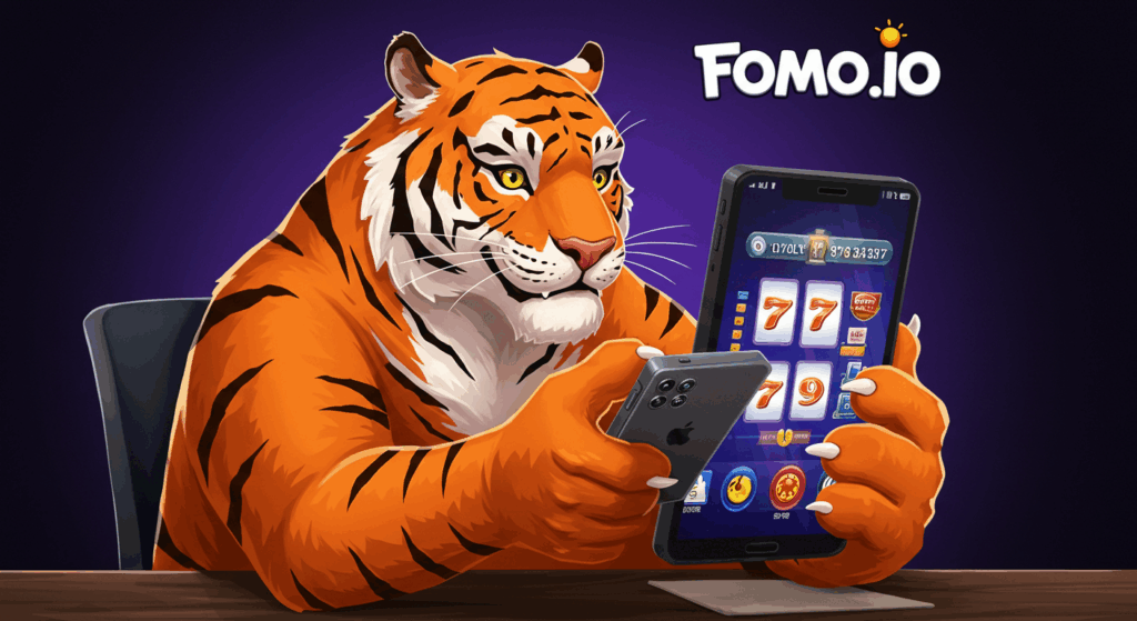 슬롯 잭팟 시간대 분석 후 베팅 중인 캐릭터 – fomo 카지노 콘텐츠용 이미지