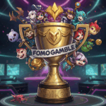 한화생명 e스포츠 2025 LCK 컵 우승 트로피와 포모갬블 e스포츠 특집 이미지