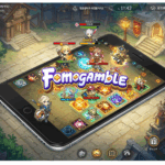 최신 인기 모바일 RPG 게임 플레이 화면 – 포모갬블 제공